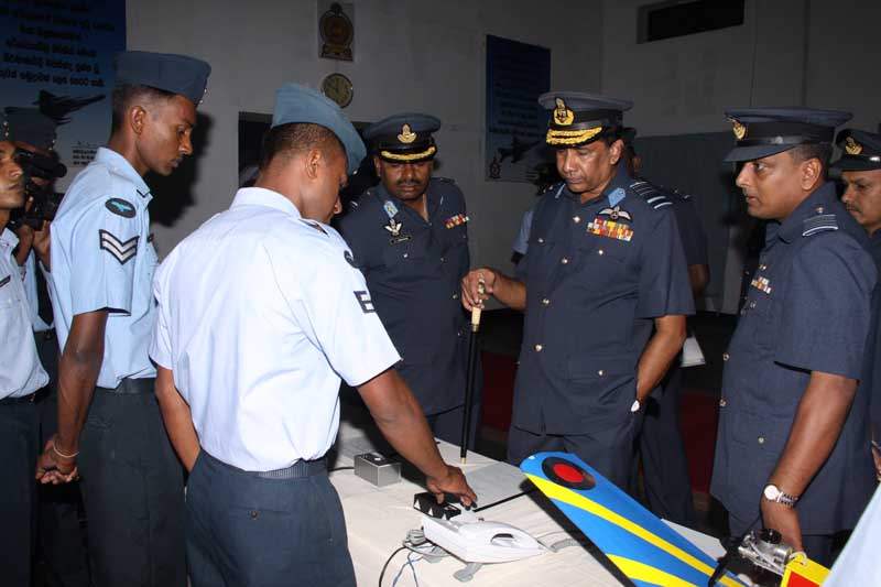 ගුවන් හමුදාපතිතුමාගේ වාර්ෂික පරීක්ෂණය- ශ්රී ලංකා ගුවන් හමුදා කදවුර ඒකල
