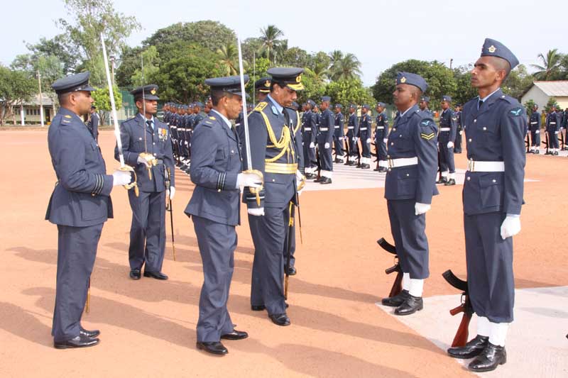 ගුවන් හමුදාපතිතුමාගේ වාර්ෂික පරීක්ෂණය- ශ්රී ලංකා ගුවන් හමුදා කදවුර ඒකල