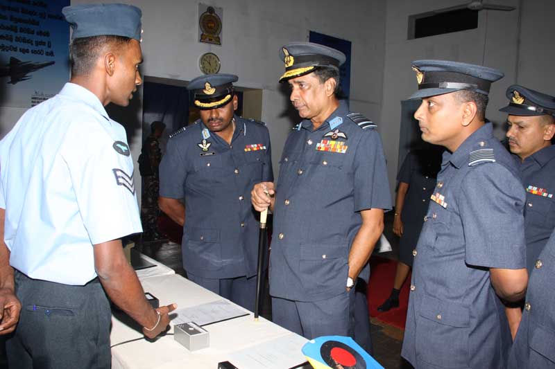 ගුවන් හමුදාපතිතුමාගේ වාර්ෂික පරීක්ෂණය- ශ්රී ලංකා ගුවන් හමුදා කදවුර ඒකල