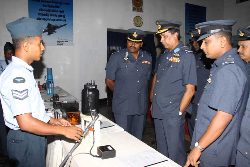 ගුවන් හමුදාපතිතුමාගේ වාර්ෂික පරීක්ෂණය- ශ්රී ලංකා ගුවන් හමුදා කදවුර ඒකල