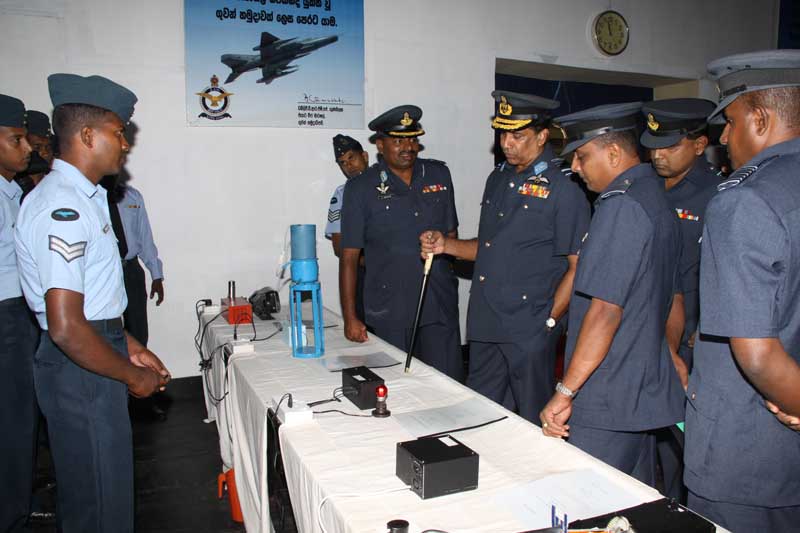 ගුවන් හමුදාපතිතුමාගේ වාර්ෂික පරීක්ෂණය- ශ්රී ලංකා ගුවන් හමුදා කදවුර ඒකල