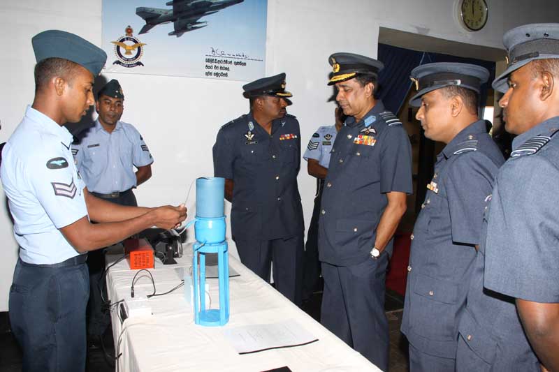 ගුවන් හමුදාපතිතුමාගේ වාර්ෂික පරීක්ෂණය- ශ්රී ලංකා ගුවන් හමුදා කදවුර ඒකල