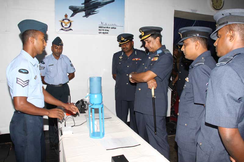 ගුවන් හමුදාපතිතුමාගේ වාර්ෂික පරීක්ෂණය- ශ්රී ලංකා ගුවන් හමුදා කදවුර ඒකල