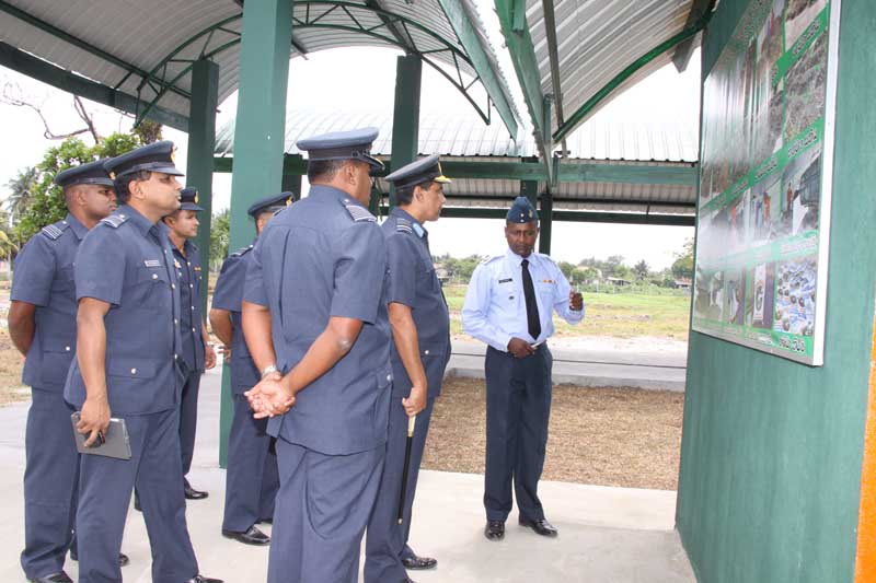 ගුවන් හමුදාපතිතුමාගේ වාර්ෂික පරීක්ෂණය- ශ්රී ලංකා ගුවන් හමුදා කදවුර ඒකල
