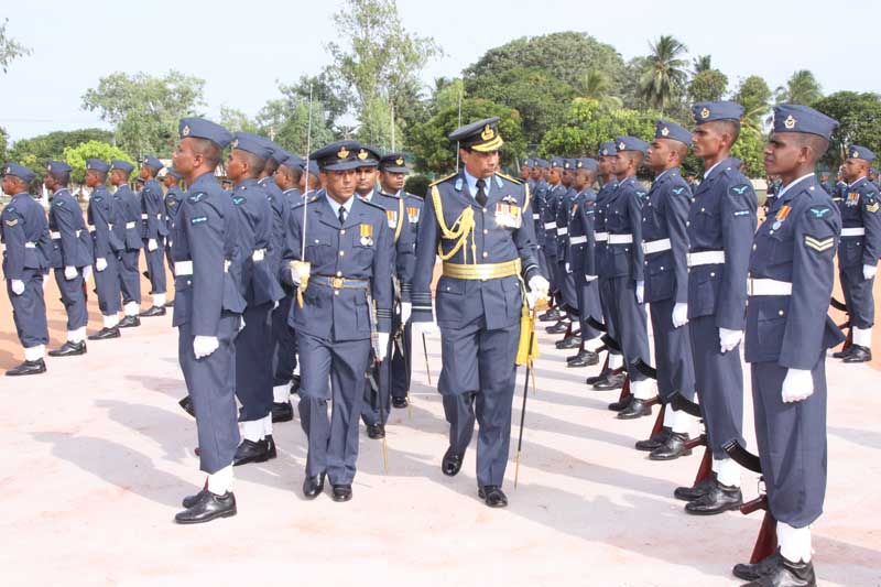 ගුවන් හමුදාපතිතුමාගේ වාර්ෂික පරීක්ෂණය- ශ්රී ලංකා ගුවන් හමුදා කදවුර ඒකල