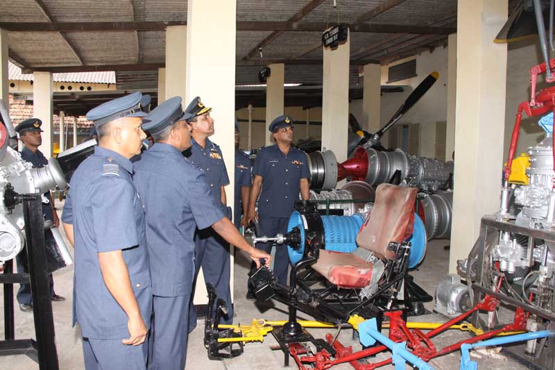 ගුවන් හමුදාපතිතුමාගේ වාර්ෂික පරීක්ෂණය- ශ්රී ලංකා ගුවන් හමුදා කදවුර ඒකල
