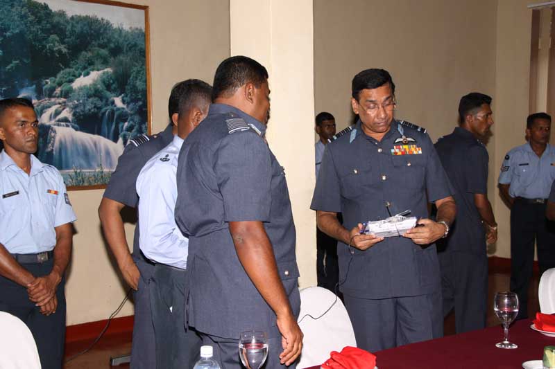 ගුවන් හමුදාපතිතුමාගේ වාර්ෂික පරීක්ෂණය- ශ්රී ලංකා ගුවන් හමුදා කදවුර ඒකල