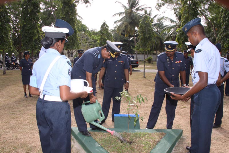 ගුවන් හමුදාපතිතුමාගේ වාර්ෂික පරීක්ෂණය- ශ්රී ලංකා ගුවන් හමුදා කදවුර ඒකල