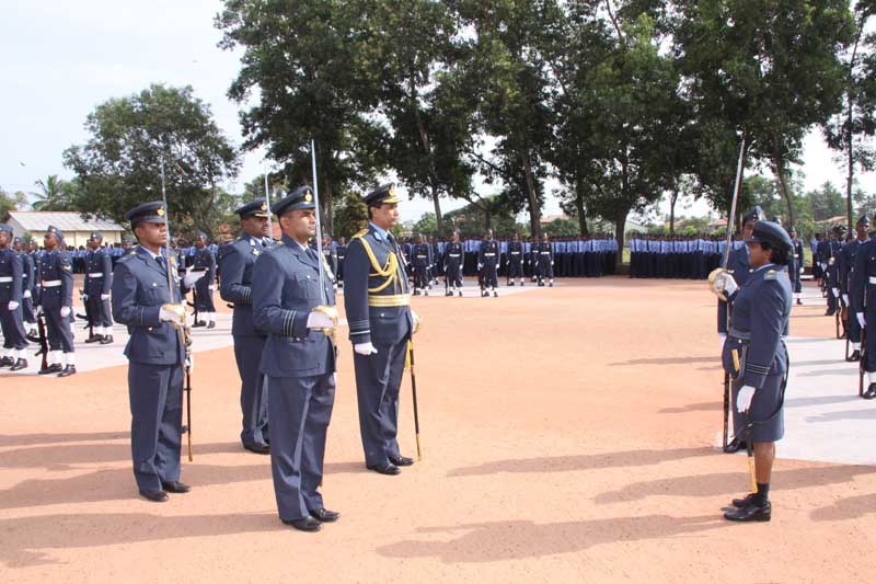 ගුවන් හමුදාපතිතුමාගේ වාර්ෂික පරීක්ෂණය- ශ්රී ලංකා ගුවන් හමුදා කදවුර ඒකල