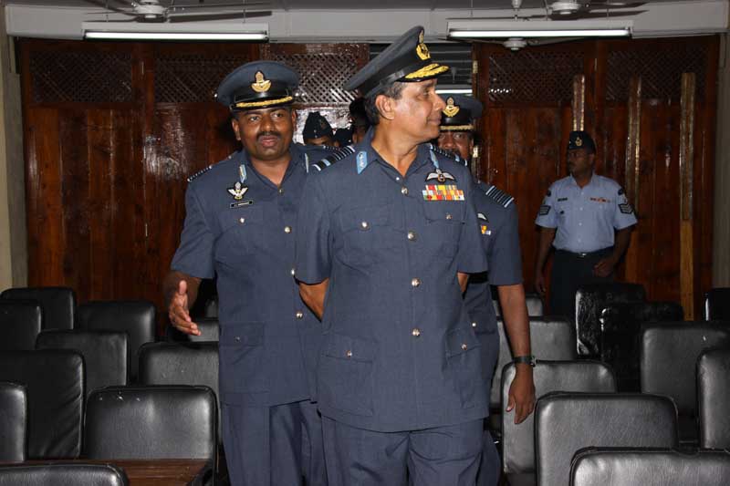 ගුවන් හමුදාපතිතුමාගේ වාර්ෂික පරීක්ෂණය- ශ්රී ලංකා ගුවන් හමුදා කදවුර ඒකල