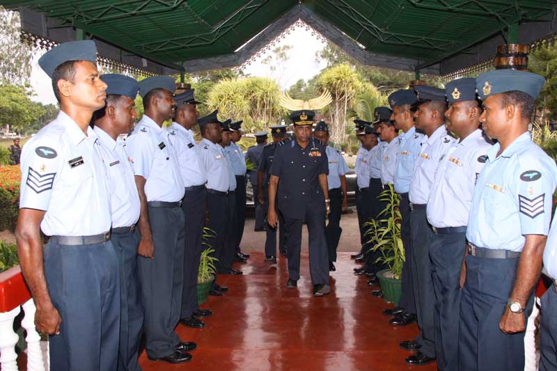 ගුවන් හමුදාපතිතුමාගේ වාර්ෂික පරීක්ෂණය- ශ්රී ලංකා ගුවන් හමුදා කදවුර ඒකල