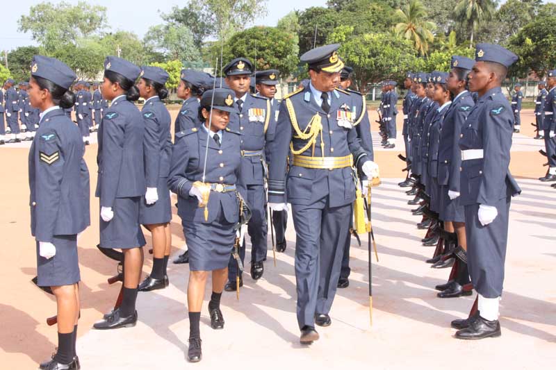 ගුවන් හමුදාපතිතුමාගේ වාර්ෂික පරීක්ෂණය- ශ්රී ලංකා ගුවන් හමුදා කදවුර ඒකල