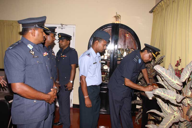 ගුවන් හමුදාපතිතුමාගේ වාර්ෂික පරීක්ෂණය- ශ්රී ලංකා ගුවන් හමුදා කදවුර ඒකල