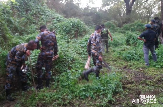 SLAF SUPPORTS HUMAN-ELEPHANT CONFLICT MITIGATION OPERATION WITH DEPARTMENT OF WILDLIFE CONSERVATION