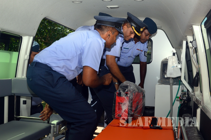 Inauguration of ETU, Lecture Hall and Mini Theater at Hospital
SLAF Base Ratmalana