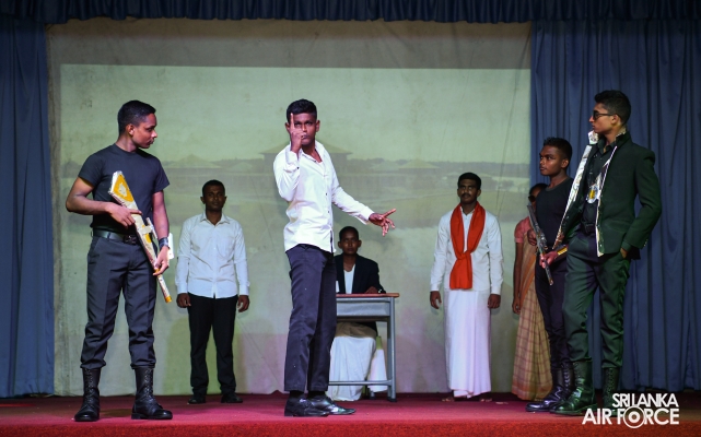 EXPOSITION OF TALENTS AT ‘ENGLISH LANGUAGE PERFORMANCE DAY’ BY NO
172, 172 B AIRMEN AND NO 42 AIRWOMEN INTAKES