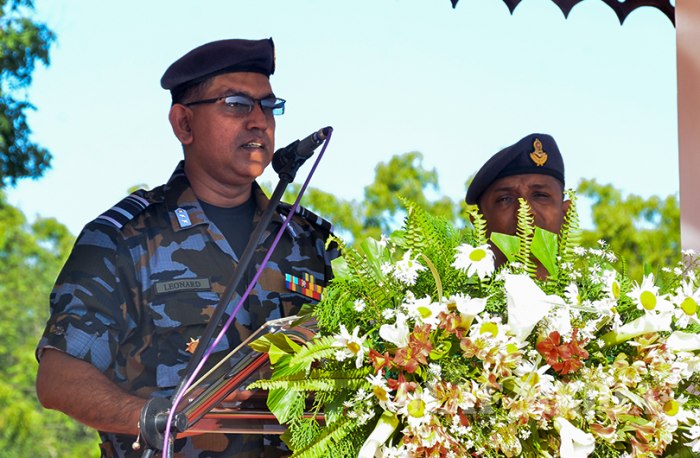 Badge Awarding Ceremony of EOD Basic Courses SLAF Station Palavi