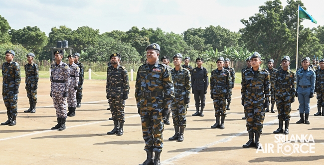 EOD BADGE AWARDING CEREMONY HELD AT SLAF STATION PALAVI