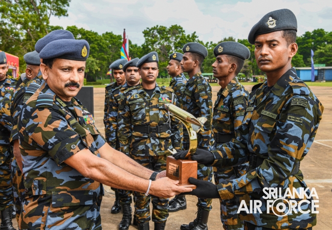 EOD BADGE AWARDING CEREMONY HELD AT SLAF STATION PALAVI