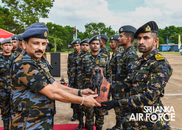 EOD BADGE AWARDING CEREMONY HELD AT SLAF STATION PALAVI