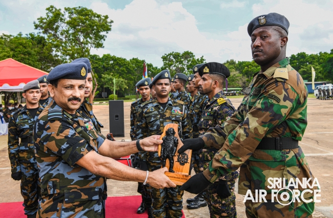 EOD BADGE AWARDING CEREMONY HELD AT SLAF STATION PALAVI