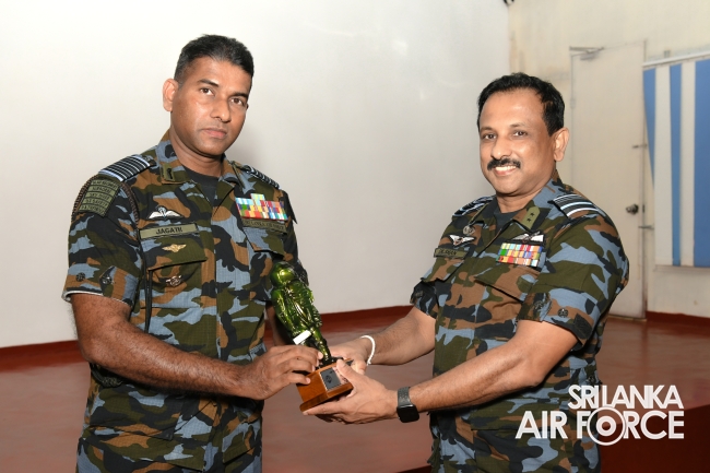 EOD BADGE AWARDING CEREMONY HELD AT SLAF STATION PALAVI