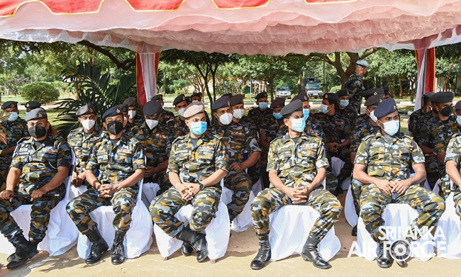 EOD BADGE AWARDING CEREMONY HELD AT SLAF STATION PALAVI
