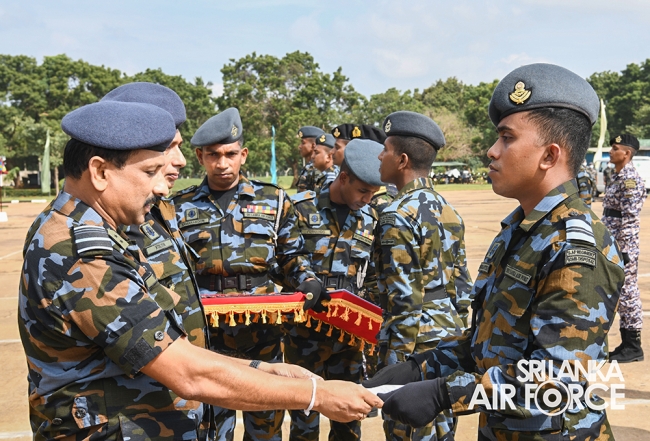 EOD BADGE AWARDING CEREMONY HELD AT SLAF STATION PALAVI