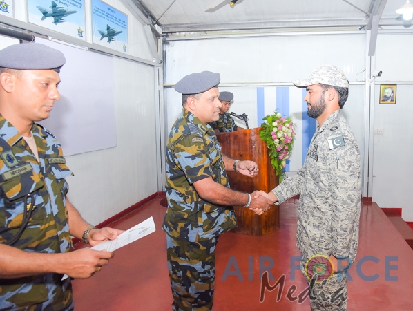 EOD Badge Awarding Ceremony at SLAF Station Palavi