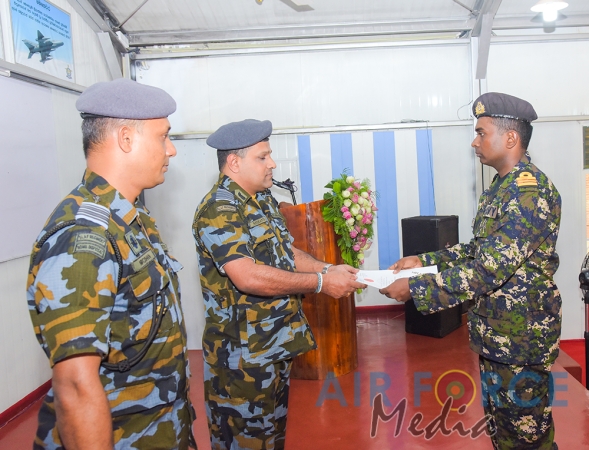 EOD Badge Awarding Ceremony at SLAF Station Palavi