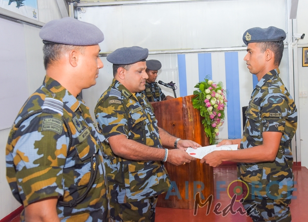 EOD Badge Awarding Ceremony at SLAF Station Palavi