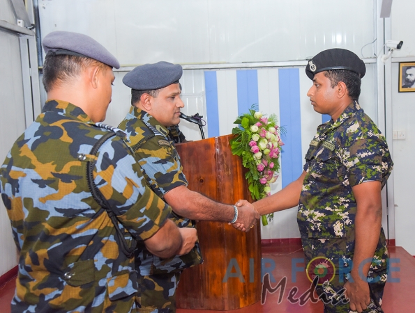 EOD Badge Awarding Ceremony at SLAF Station Palavi