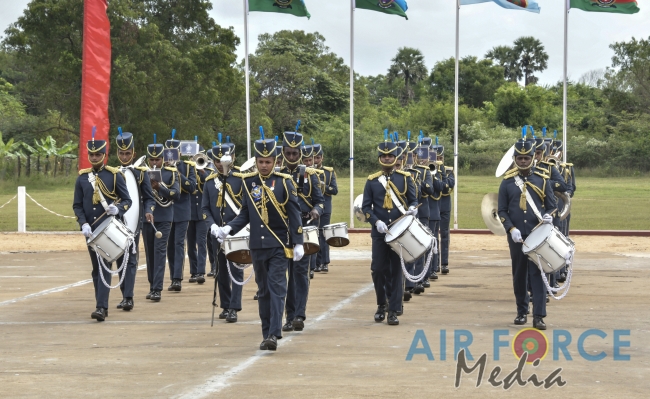 EOD Badge Awarding Parade at SLAF Station Palavi