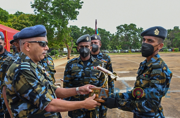 EOD BADGE AWARDING CEREMONY AT SLAF STATION PALAVI