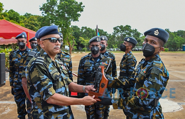 EOD BADGE AWARDING CEREMONY AT SLAF STATION PALAVI