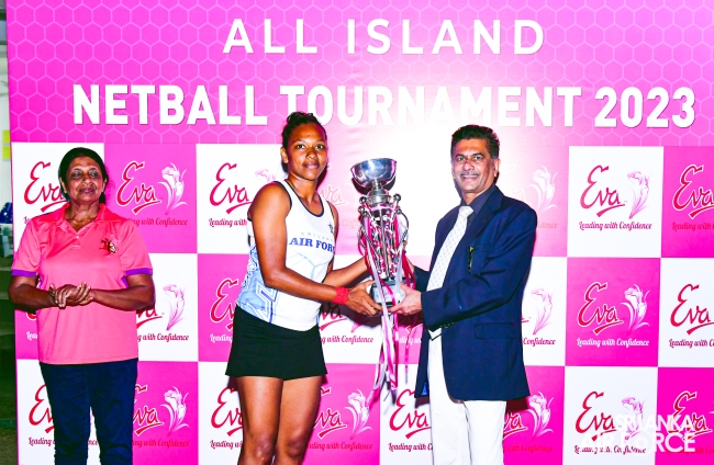 SLAF
NETBALL PLAYERS TITLED THE WOMEN’S ‘A’ DIVISION EVA ALL ISLAND NETBALL
CHAMPIONSHIP