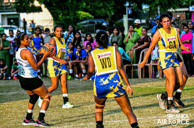 SLAF
NETBALL PLAYERS TITLED THE WOMEN’S ‘A’ DIVISION EVA ALL ISLAND NETBALL
CHAMPIONSHIP