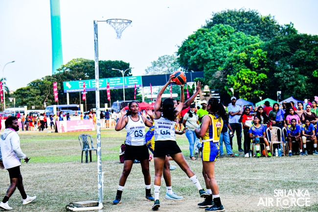 SLAF
NETBALL PLAYERS TITLED THE WOMEN’S ‘A’ DIVISION EVA ALL ISLAND NETBALL
CHAMPIONSHIP