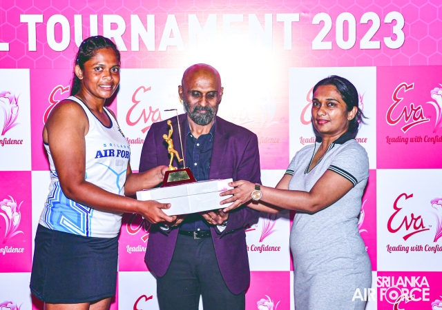SLAF
NETBALL PLAYERS TITLED THE WOMEN’S ‘A’ DIVISION EVA ALL ISLAND NETBALL
CHAMPIONSHIP