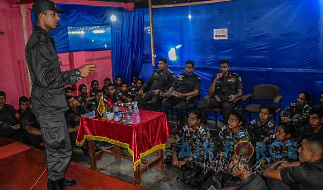 SLAF
REGIMENT OFFICER CADETS TAKE PART IN A JOINT EXERCISE WITH SL ARMY
OFFICER CADETS
