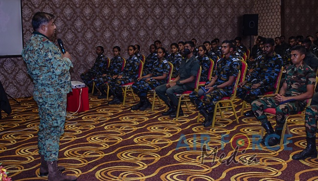 SLAF
REGIMENT OFFICER CADETS TAKE PART IN A JOINT EXERCISE WITH SL ARMY
OFFICER CADETS