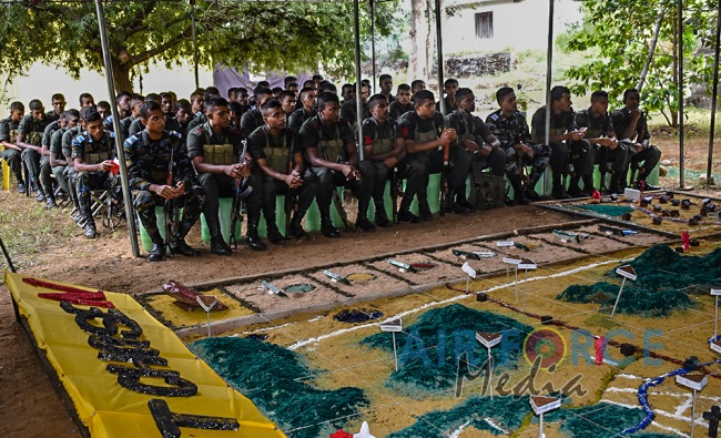 SLAF
REGIMENT OFFICER CADETS TAKE PART IN A JOINT EXERCISE WITH SL ARMY
OFFICER CADETS