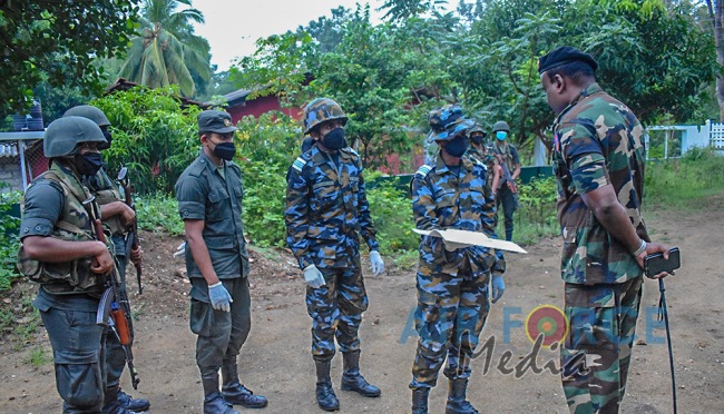 SLAF
REGIMENT OFFICER CADETS TAKE PART IN A JOINT EXERCISE WITH SL ARMY
OFFICER CADETS