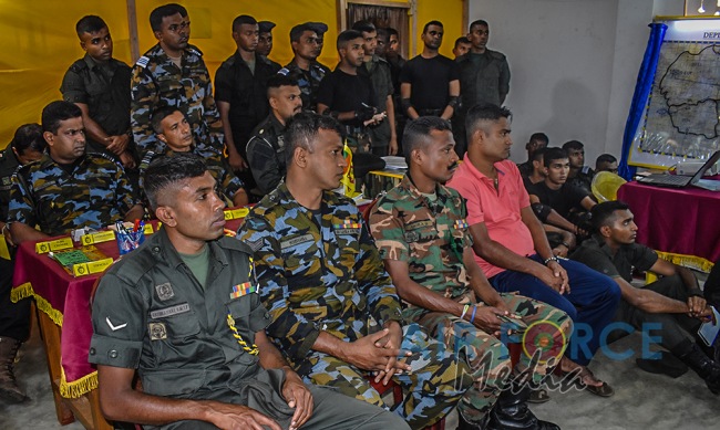 SLAF
REGIMENT OFFICER CADETS TAKE PART IN A JOINT EXERCISE WITH SL ARMY
OFFICER CADETS