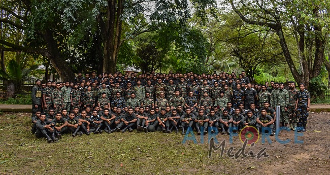 SLAF
REGIMENT OFFICER CADETS TAKE PART IN A JOINT EXERCISE WITH SL ARMY
OFFICER CADETS