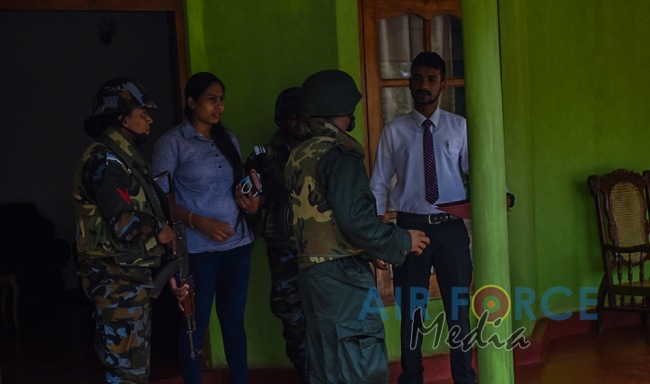 SLAF
REGIMENT OFFICER CADETS TAKE PART IN A JOINT EXERCISE WITH SL ARMY
OFFICER CADETS