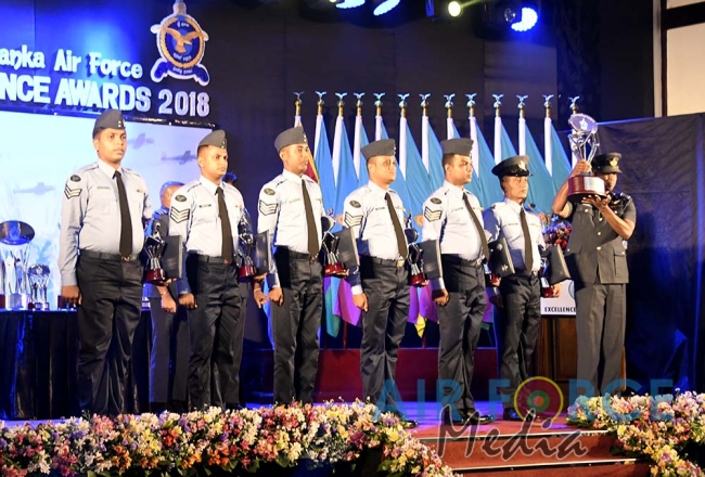 Best of the Best Felicitated at Sri Lanka Air Force Excellence Awards 2018