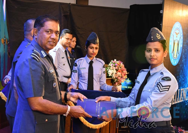 Best of the Best Felicitated at Sri Lanka Air Force Excellence Awards 2018