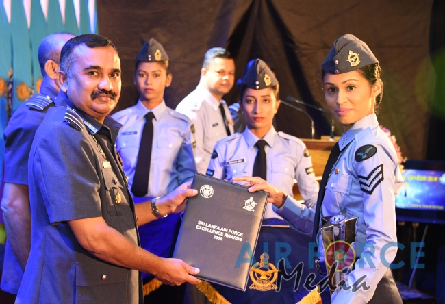 Best of the Best Felicitated at Sri Lanka Air Force Excellence Awards 2018