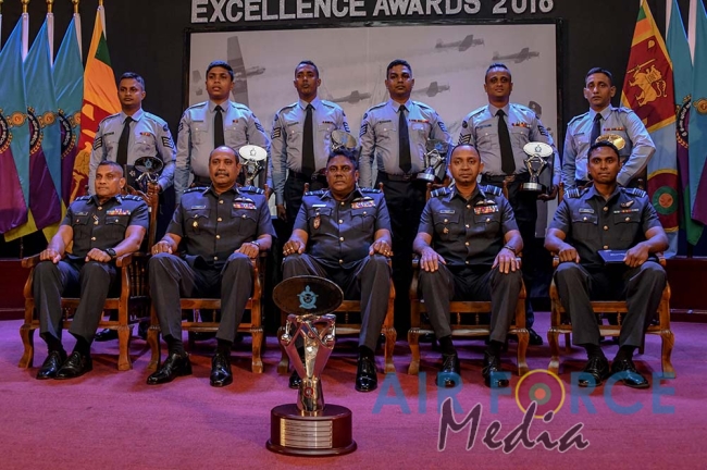 Best of the Best Felicitated at Sri Lanka Air Force Excellence Awards 2018